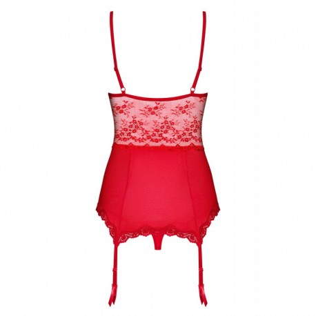 Lovica corset  thong Red