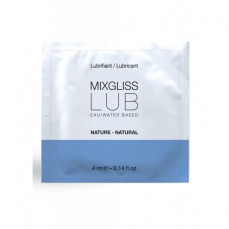 DOSETTE MIXGLISS EAU - LUB NATURE 4 ML