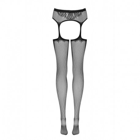 S232 Bas jarretelles noir