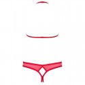870-SEC-3 Ensemble 2 pcs ouvert - Rouge