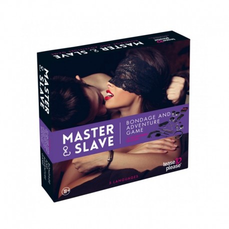 Master  Slave Purple Premium - KIT BDSM