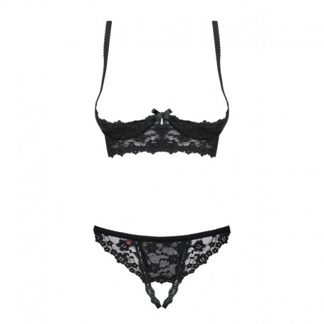 Letica Ensemble ouvert 2 pcs  - Noir
