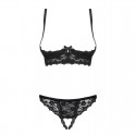 Letica Ensemble ouvert 2 pcs  - Noir