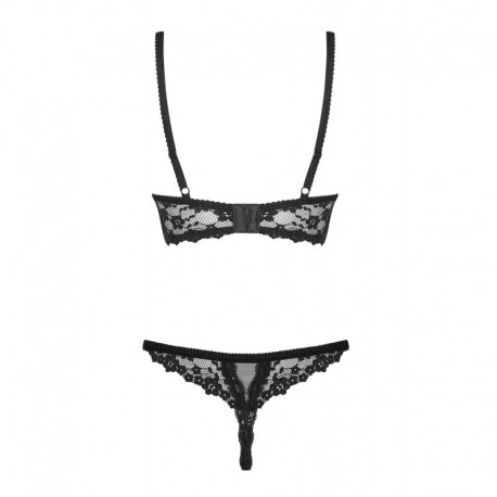 Letica Ensemble ouvert 2 pcs  - Noir