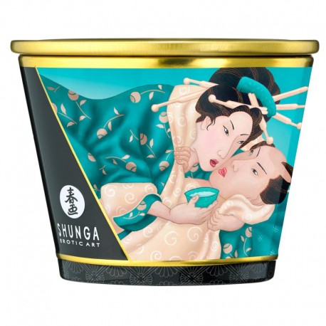 Bougie de massage lueur  caresses - Sensual - Fleurs des iles 