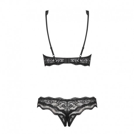 Luvae Ensemble ouvert 2 pcs  - Noir