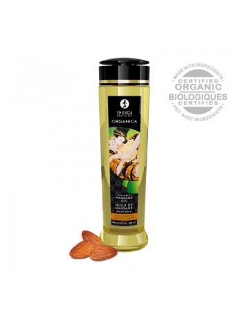 Huile de massage organique - Douceur d'amande - 240 ml