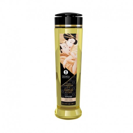 Huile de massage érotique - Désir - vanille - 240 ml