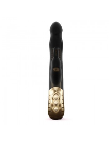 Vibromasseur Dorcel Baby Rabbit 21 cm 2.0 - Noir et Or 2