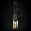 Vibromasseur Dorcel Baby Rabbit 21 cm 2.0 - Noir et Or