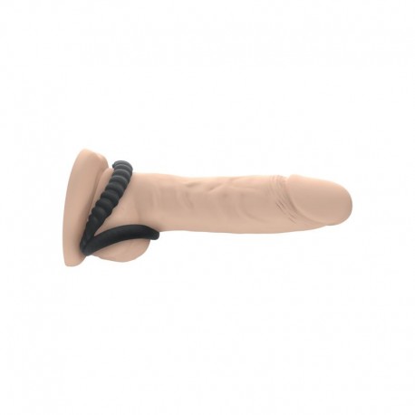 Cockring Dual ring Dorcel - Noir