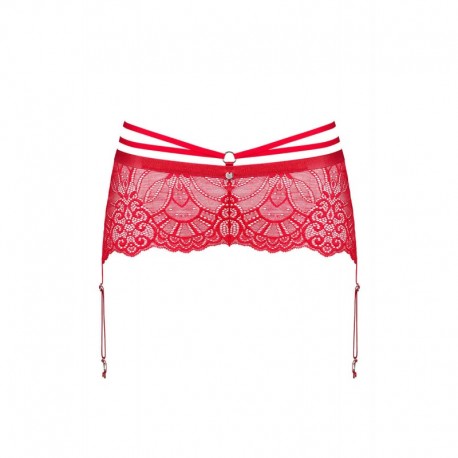 Loventy Porte-jarretelles - Rouge