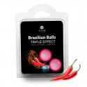 2 Brazilian Balls Triple effect 3699