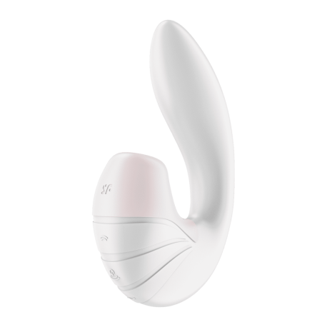 Stimulateur clitoridien et Vibromasseur point G Satisfyer Supernova - Blanc