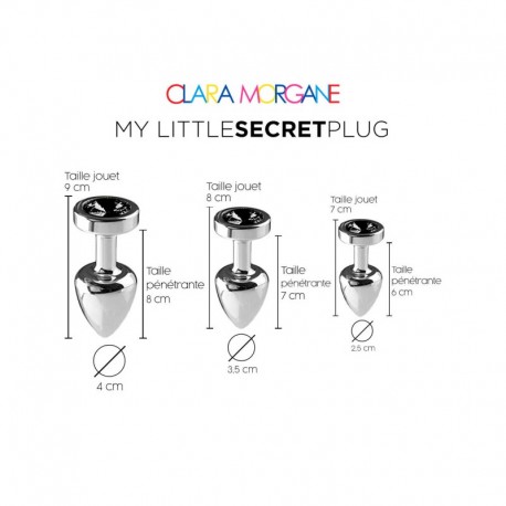 My little secret plug medium - Noir