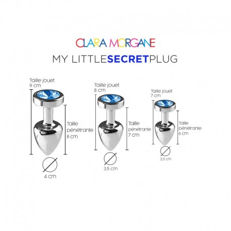My little secret plug medium - Bleu