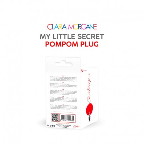 My little secret pompom plug - rouge