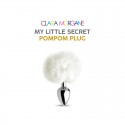 My little secret pompom plug - blanc