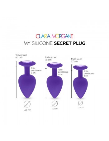 My Silicone Secret Plug - Purple 2