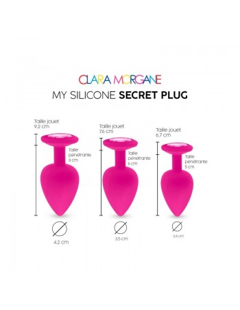 My Silicone Secret Plug - Rose 2