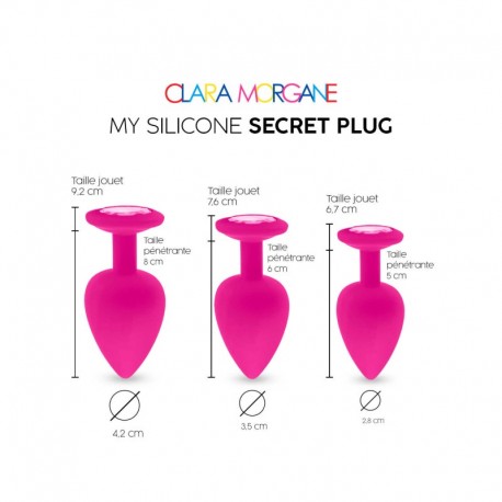 My Silicone Secret Plug - Rose