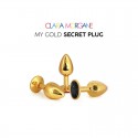 My Gold Secret Plug - Noir