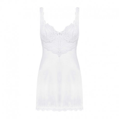 Amor Blanco Nuisette et string - Blanc