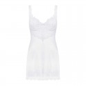 Amor Blanco Nuisette et string - Blanc