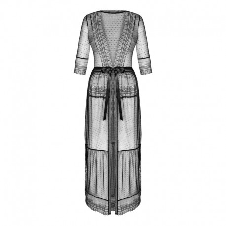 Estiqua peignoir noir