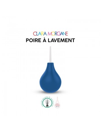 Poire à lavement Clara Morgane - Bleue 2