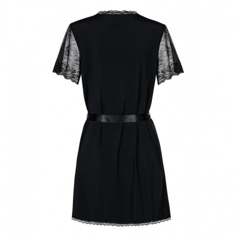 Déshabillé "Miamor Peignoir Black L/XL"