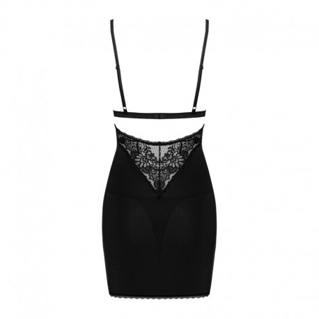 Maderris nuisette et String - Noire