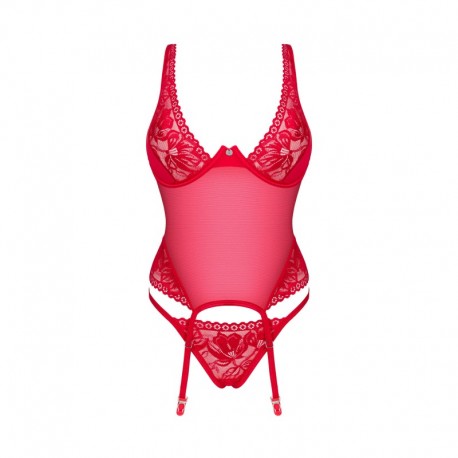 Lacelove Corset - rouge