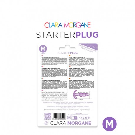 Starter plug Clara Morgane - Mauve M
