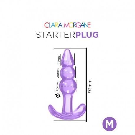 Starter plug Clara Morgane - Mauve M