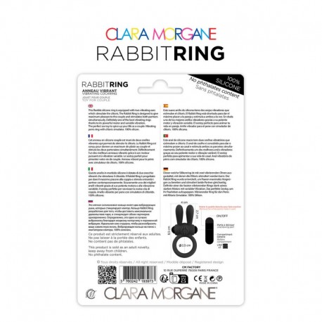 Rabbit Ring Clara Morgane - Noir