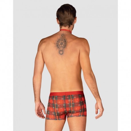 Mr Merrilo - Boxer et nœud papillon Rouge