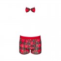 Mr Merrilo - Boxer et nœud papillon Rouge