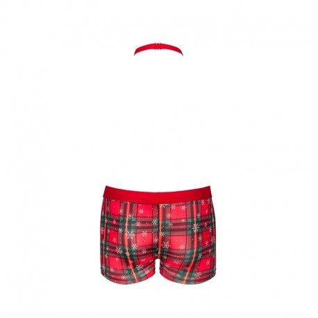Mr Merrilo - Boxer et nœud papillon Rouge
