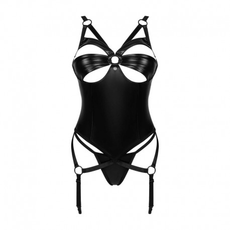 Armares guêpière et string - Noir