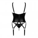 Armares guêpière et string - Noir