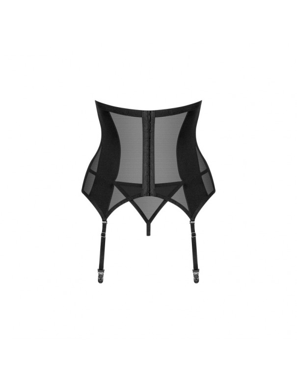 Chic Amoria corset et string - Noir