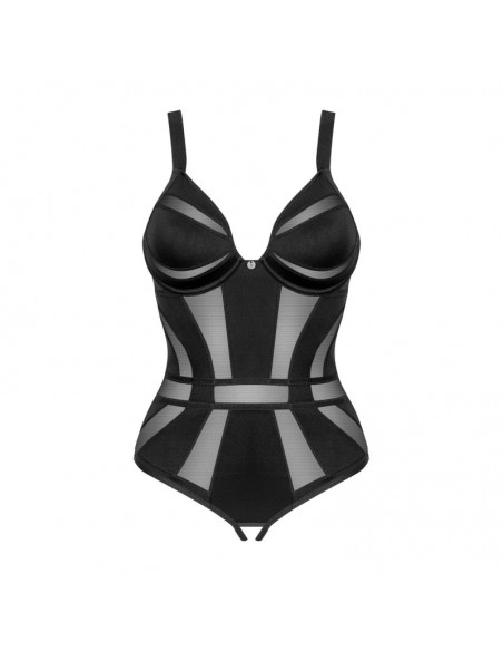 Chic Amoria body ouvert - Noir