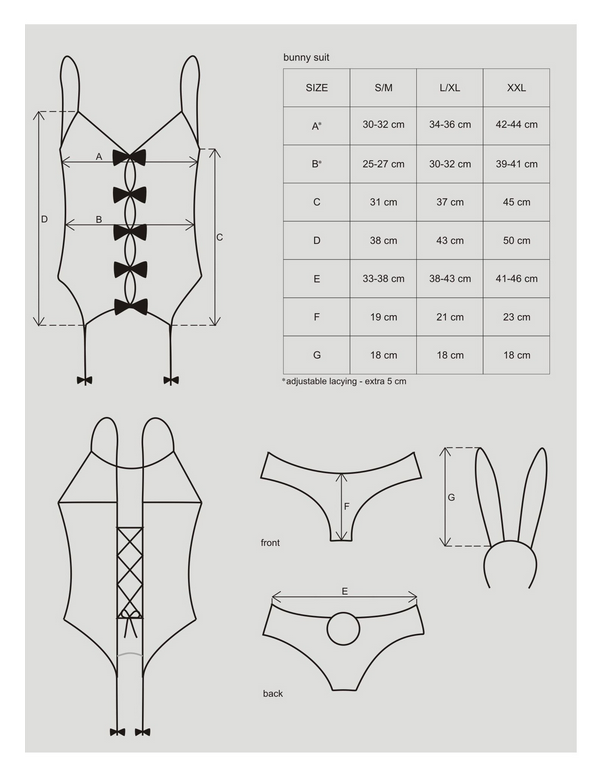 Déguisement "Bunny Suit Costume Pink"