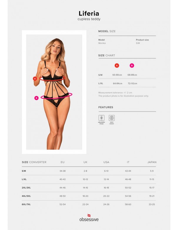 Body "Liferia Ouvert Black"