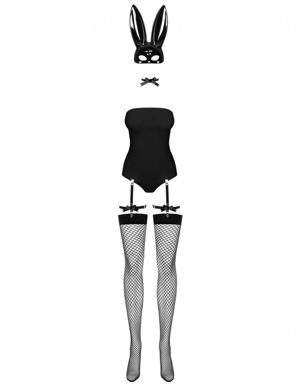 Déguisement "Bunny 4 Pièces Black"