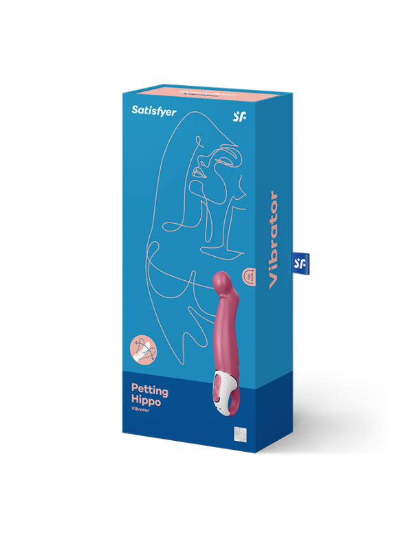 Vibromasseur "Vibes Petting Hippo Rose"