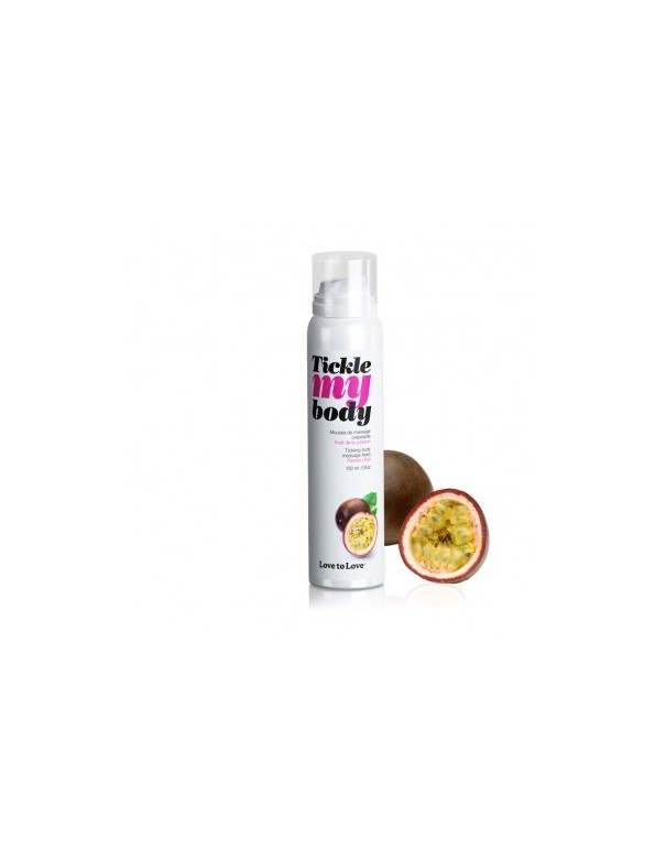 Mousse Massage "Tickle My Body Fruit Passion 150 ml"
