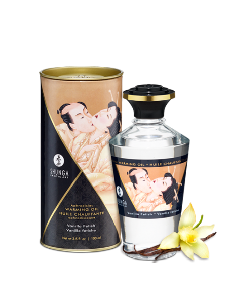 Huile Chauffante "Vanille Fétish 100 ml"