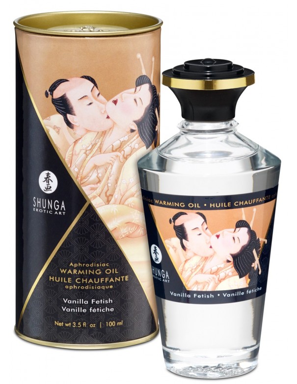 Huile Chauffante "Vanille Fétish 100 ml"